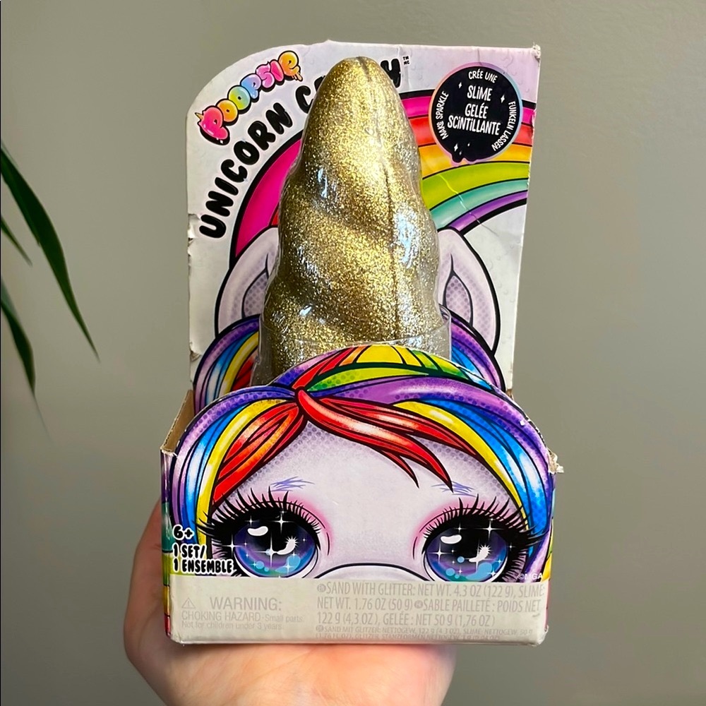 NEW Mystery Poopsie Unicorn Gold Slime Kit Poopsie Slime Surprise Unicorn Crush